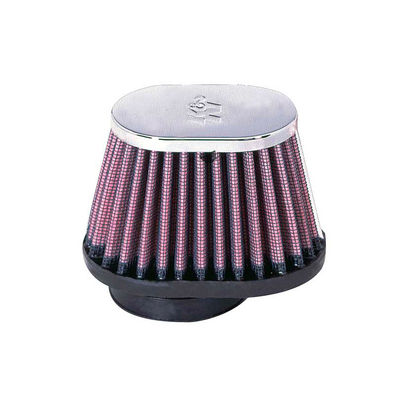 K&N Filtre à Air Universel Ovale/Conique 51mm raccordement décentrée, 76mm x 102mm de base, 51mm x 76mm en haut, 70mm hauteur (RC-1820)