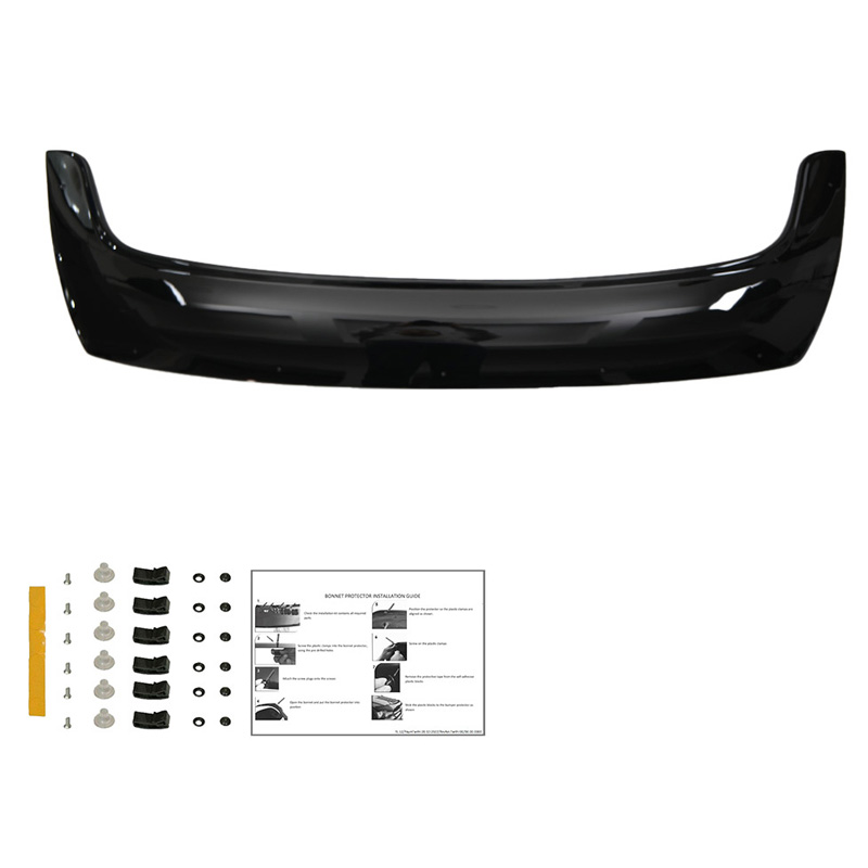 Protection du capot sur mesure pour Renault Master 3ème Gen. 2010-2014 - Noir brillant