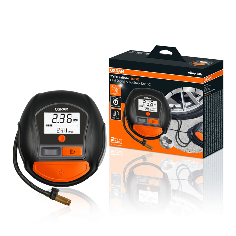 Osram Tyre Inflate 1000 Compresseur