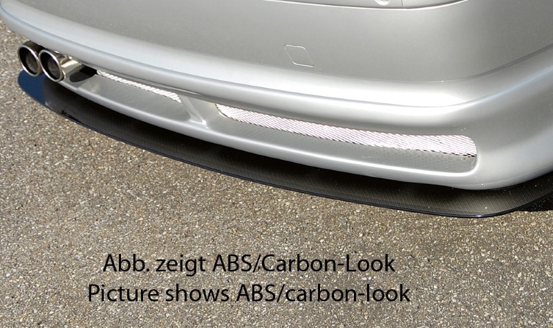 Spoilerzwaard voor Achteraanzet BMW E34 E39-Look niet m5 Rieger