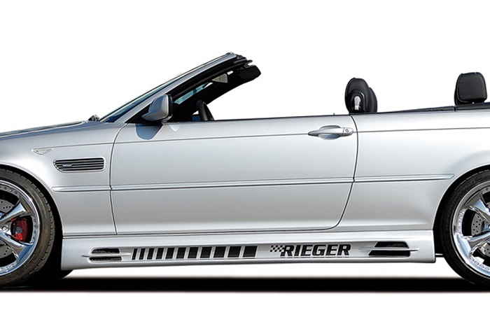 Zijskirts BMW E46 coupe/cabrio/sedan Rieger