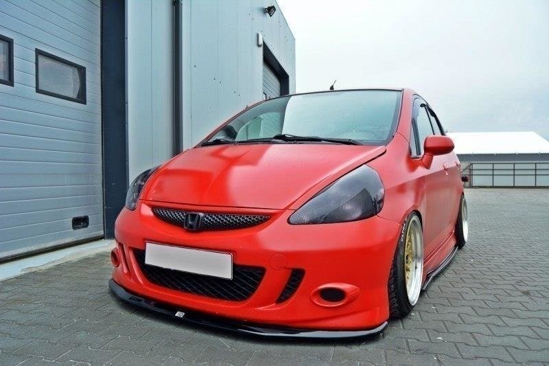 Voorspoiler Honda Jazz MK1 V.1 Glanzend Zwart