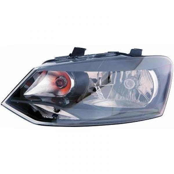 Koplamp links POLO 09->> TYC H4