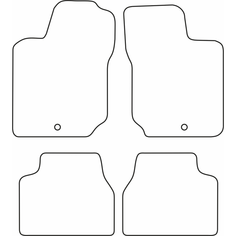 Set de tapis de sol sur mesure pour Opel Corsa B / Tigra A 1993-2000