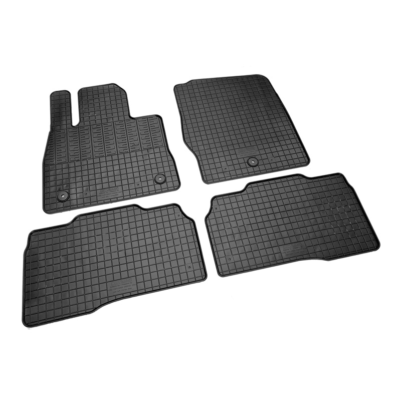 Set tapis de caoutchouc sur mesure pour Ford Explorer VI (U625) Hybrid 2020- (4-pièces + points de fixage)