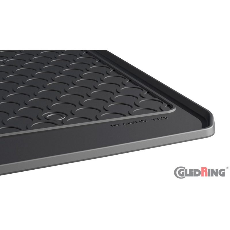 Coquille coffre-arrière Rubbasol (caoutchouc) sur mesure pour Audi Q2 (GA) 2016- (F3N) 2019- (Sol en haut variable)