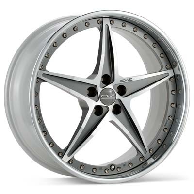 Velgen OZ Mito Rosso graphite silver 11x20 inch 5x108 ET35