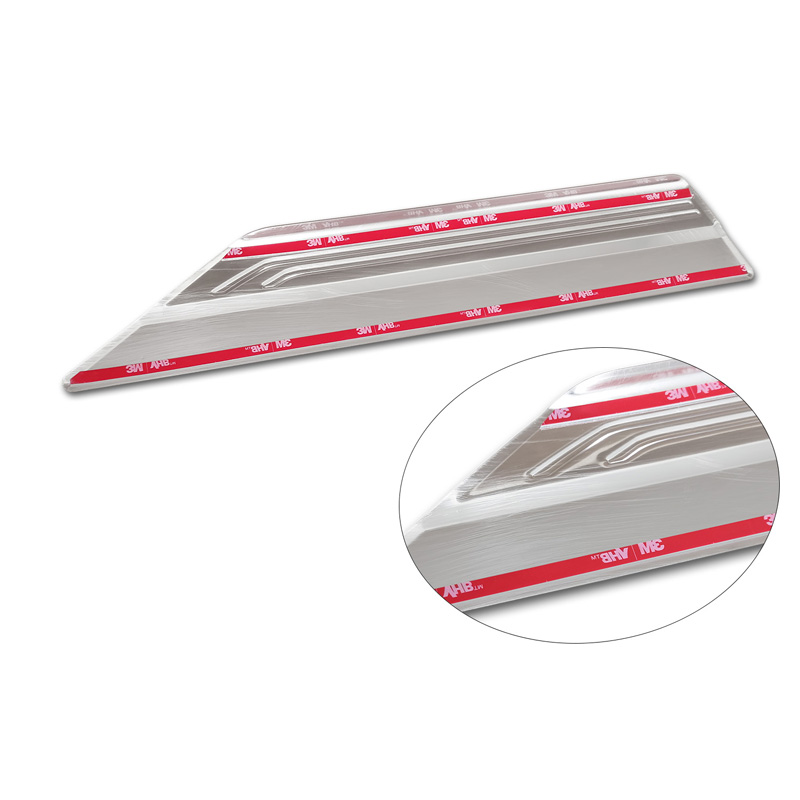 Seuils de portes inox sur mesure pour Lexus RX V 2022- 'Lines' - 4-pièces