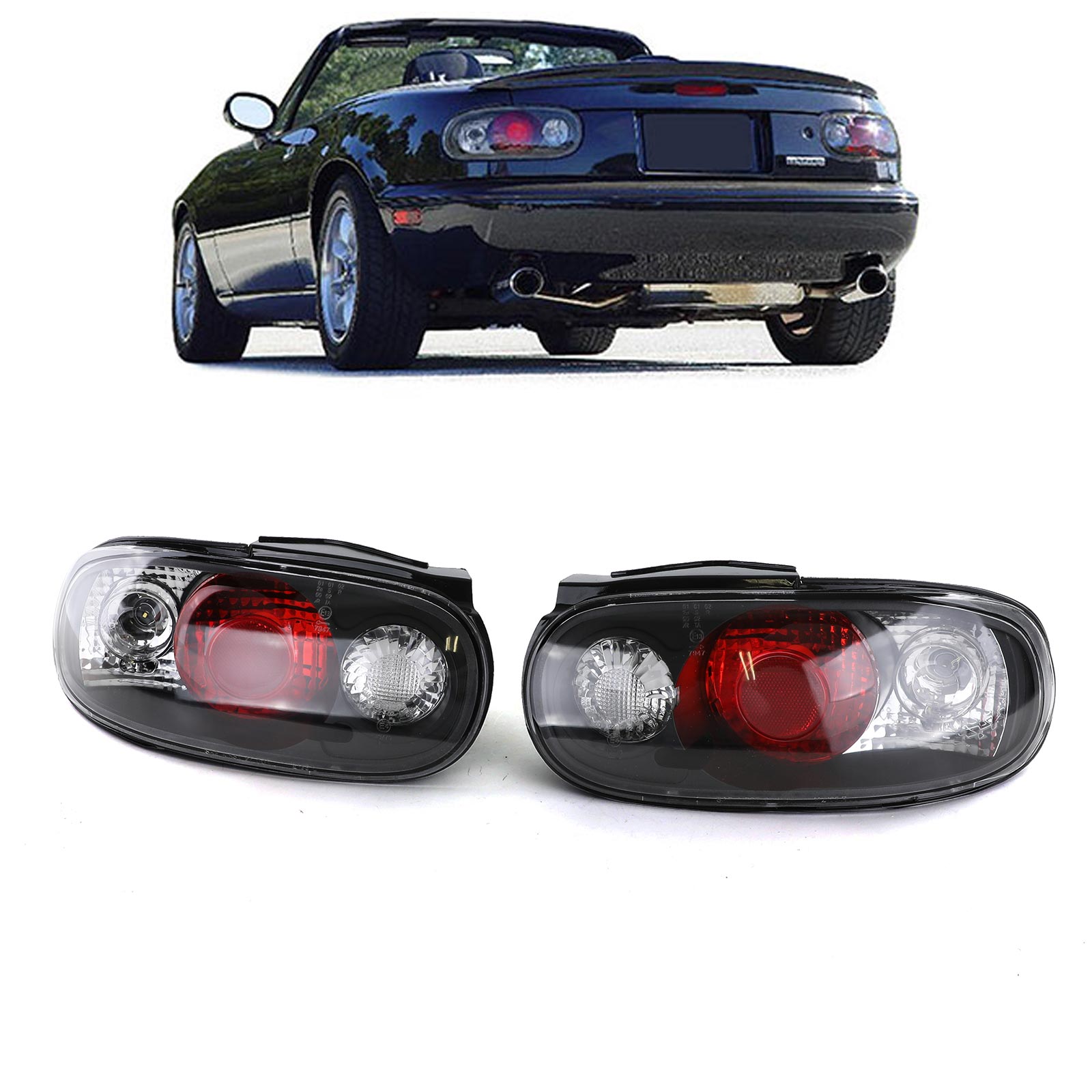 Feux arriere Mazda MX5/Miata lexus chrome