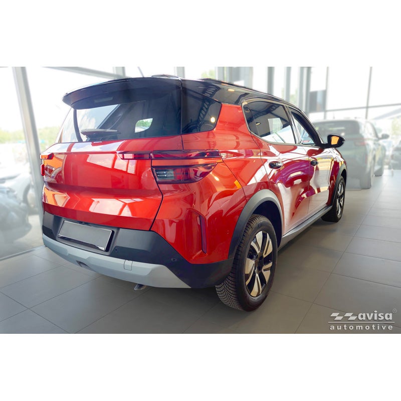 Avisa Protection de Seuil de Coffre Acier Inox sur mesure pour Opel Frontera (EV) 2024- - Argent