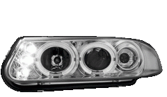 Phares Rover 200 Angel Eyes chrome