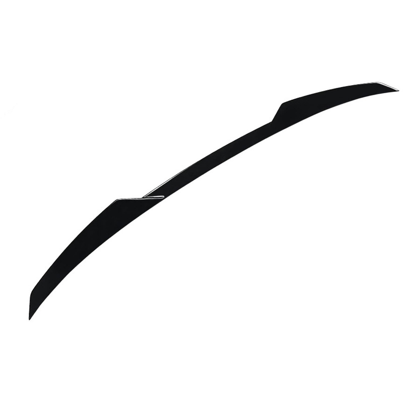Aileron arrière inférieur sur mesure pour Audi A4 (B9) Avant Facelift 2019-2024 (ABS Noir Luisant)