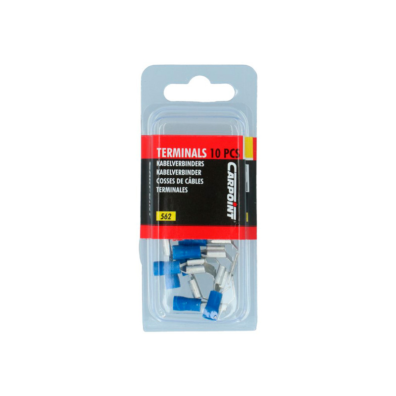 Carpoint Cosses Plates Repiquage 562 Blister Bleu 10-pièces