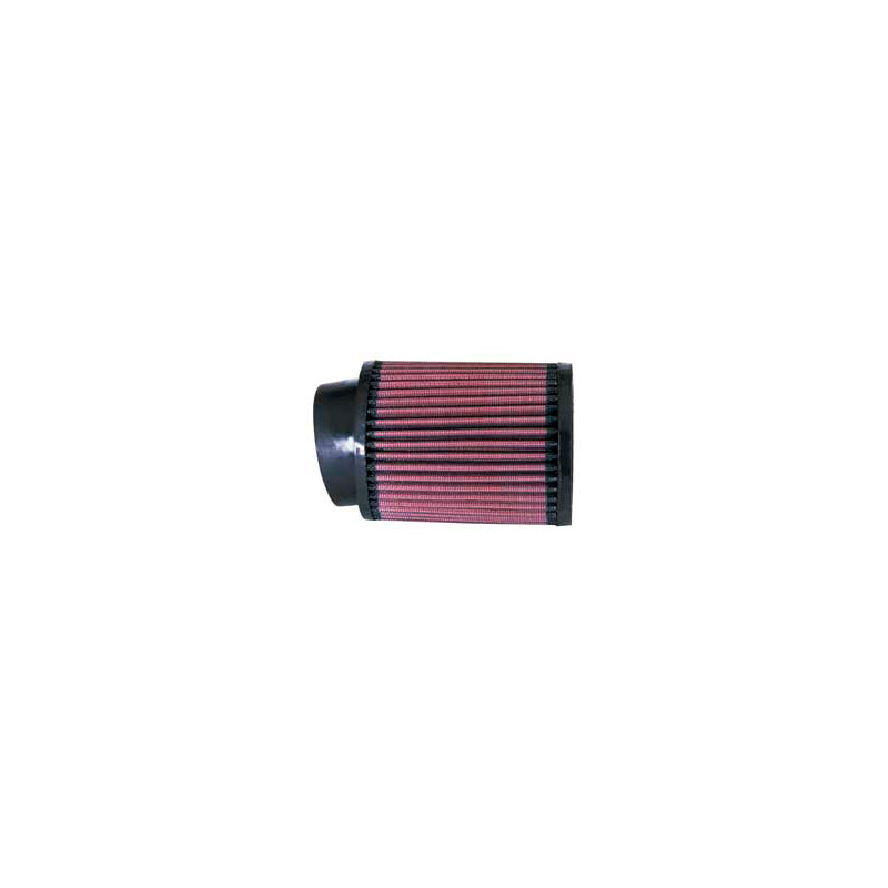 K&N Filtre à Air Universel Cylindrique 70mm raccordement, angle 10 degrés, 102mm diamètre, 127mm hauteur (RU-1460)