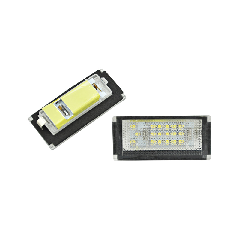 Eclairage des Plaques d'Immatriculation LED sur mesure pour Mini One/Cooper/S/Cabrio R50/R52/R53 2001-2006