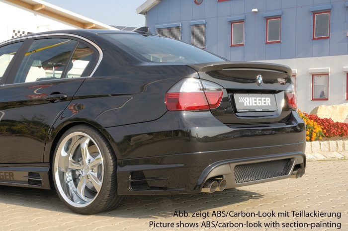 Achteraanzet BMW E90 Sedan Rieger