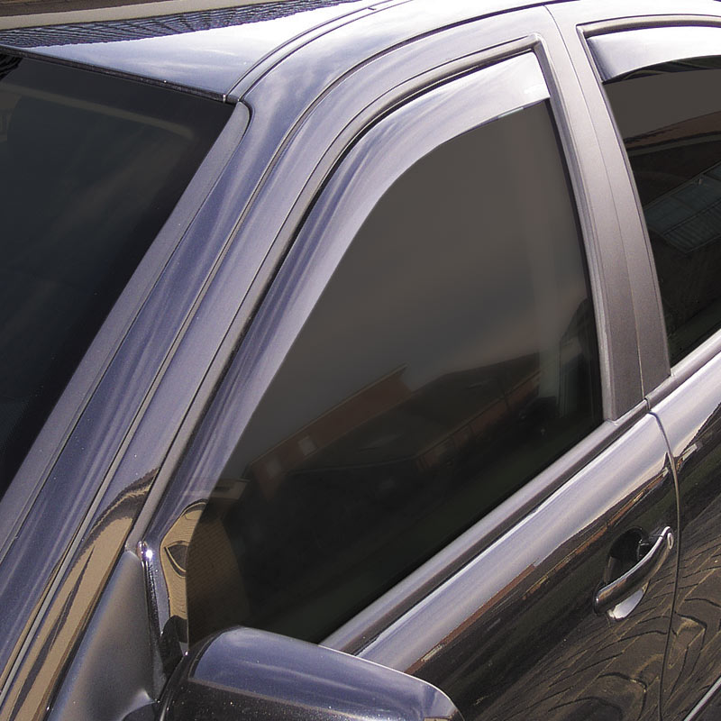 Déflecteurs latéraux Noir sur mesure pour Volkswagen Amarok 2/4-portes 2010-2022