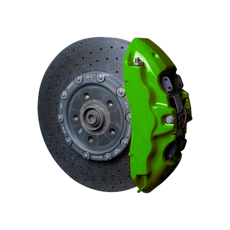 Foliatec Set peinture étriers de freins - performance green metallic - 3 Components