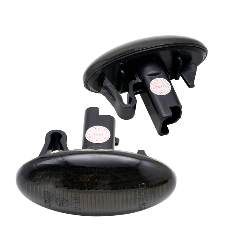 Set de Clignotants Latéraux LED sur mesure pour Toyota Aygo 2005-2014 & 2014- / Proace 2013- - Fumée - incl. Feux Dynamiques