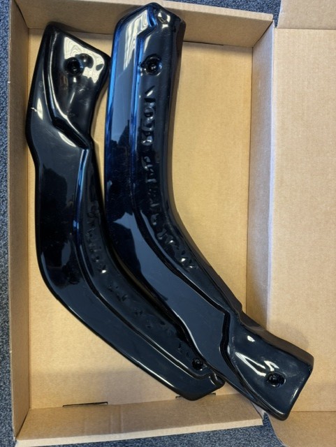 Zijdiffuser VW Tiguan 2 R-Line Glans Zwart OUTLED