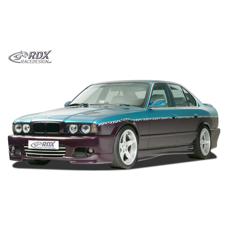 Jupes latérales sur mesure pour BMW Série 5 E34 Sedan/Touring 'GT4' (ABS)