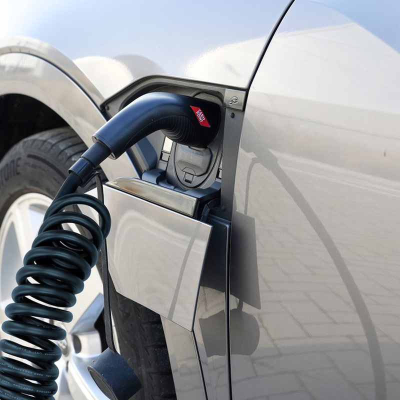 Câble de charge à spirale Carpoint pour véhicule électrique Type 2>2 32 AMP monophasé 6 mètres