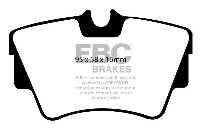 EBC Brakes OPEL Vivaro Life 1.9 TD -100 2005-.. Remblokken achte