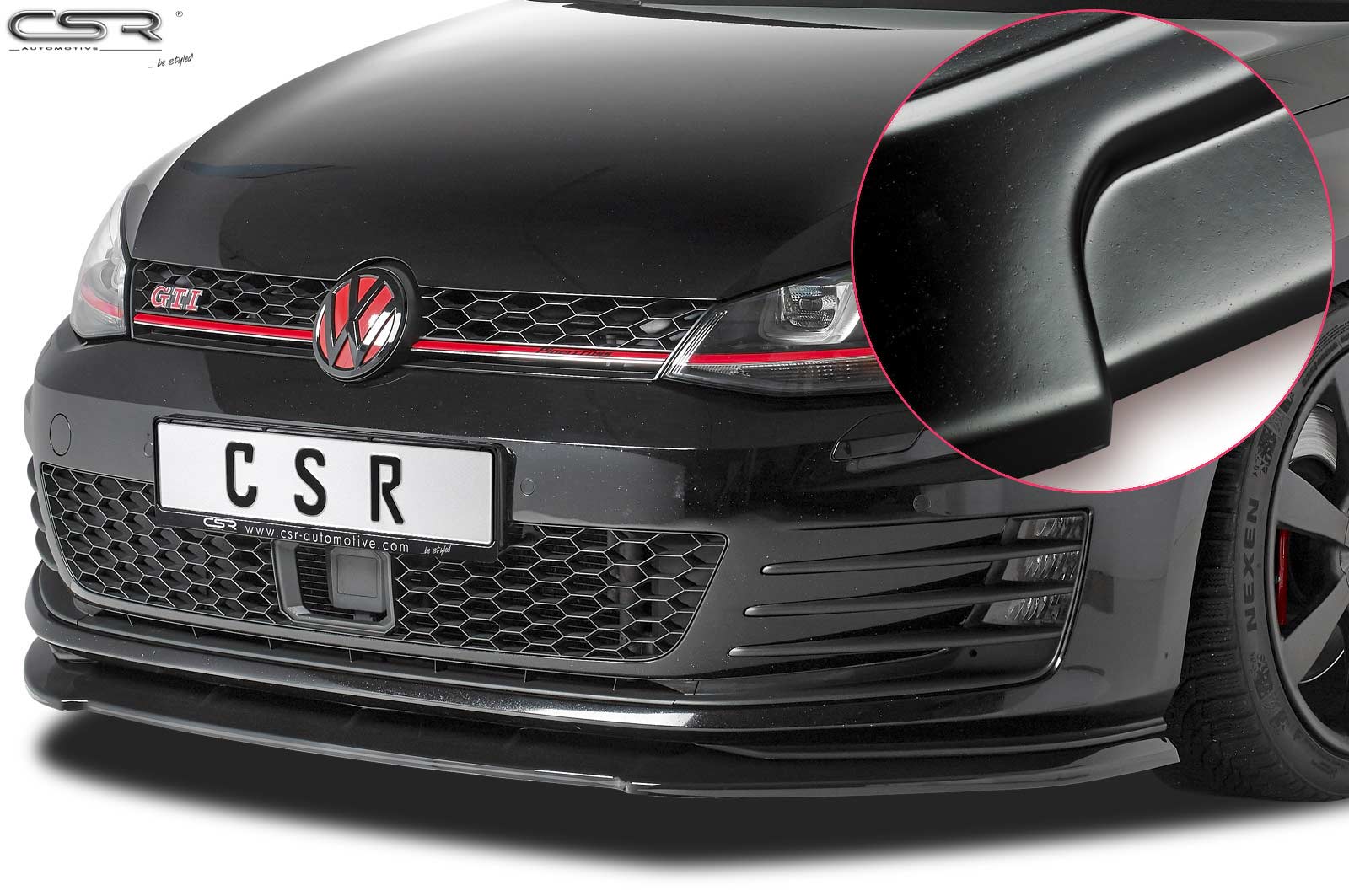 Voorspoiler VW Golf VII GTI