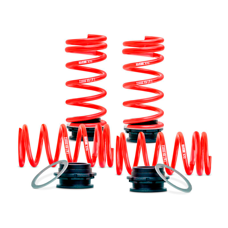 H&R Système de ressort réglable en hauteur sur mesure pour Audi A1 Sportback (GB) 40 TFSI 2018- & Volkswagen Polo (AW) GTI 2017-  AV25-40/AR25-40mm