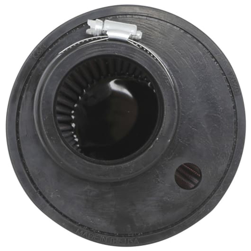 K&N Filtre à Air Universel Conique 60mm raccordement décentrée, 132mm de base, 89mm en haut, 95mm hauteur (RU-1624)
