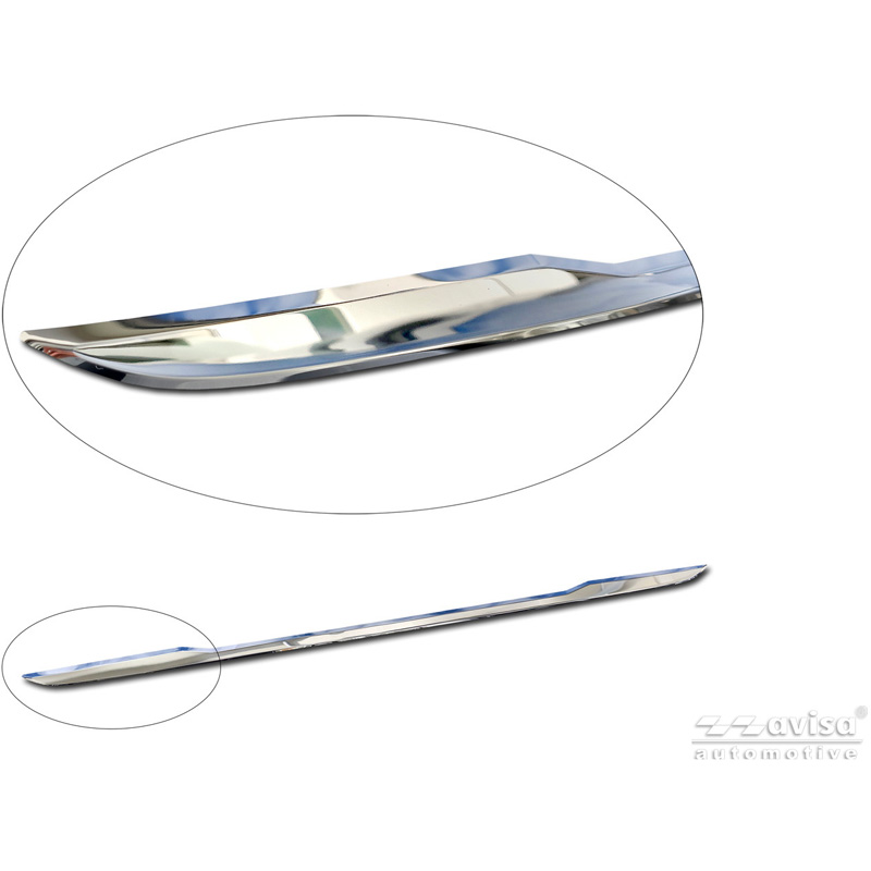 Avisa Revêtement d'habillage du hayon du coffre inox Chrome sur mesure pour Volkswagen Tayron (R41) 2024-