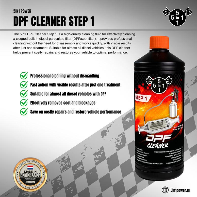 5in1 DPF Cleaner étape 1 1000ml