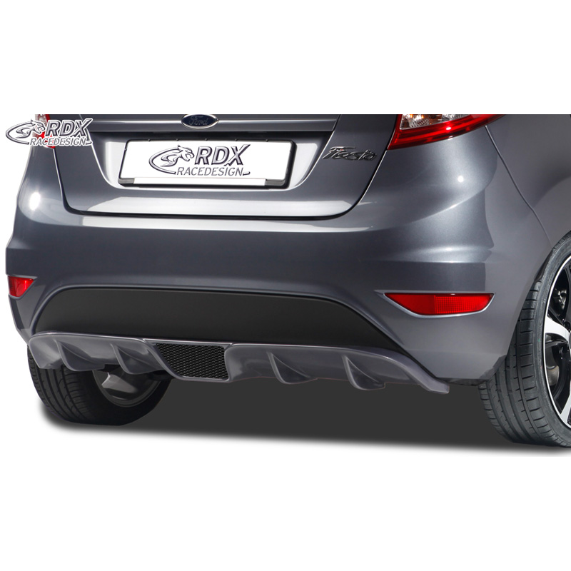 Jupe arrière 'Diffuseur' sur mesure pour Ford Fiesta VII 2008-2012 & 2012- (PUR)