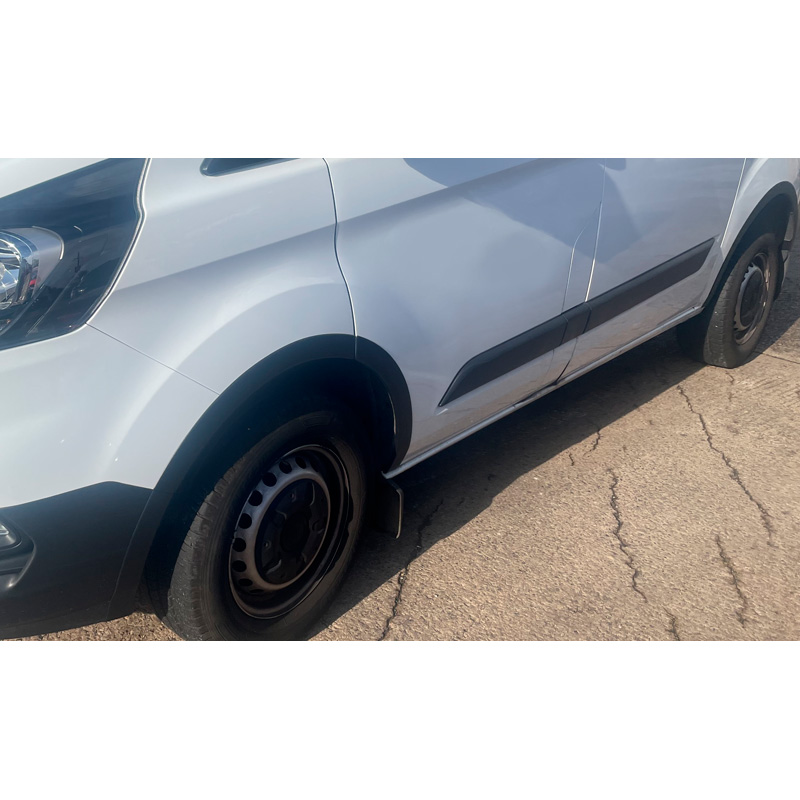 RGM Set extensions de garde-boue sur mesure pour Ford Transit Custom 2018-2023 - Noir