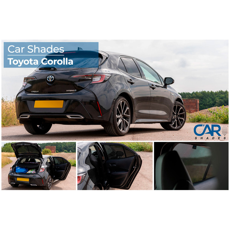 Set de Car Shades sur mesure pour Toyota Corolla (E21) HB 5-deurs 2019- (4-pièces)