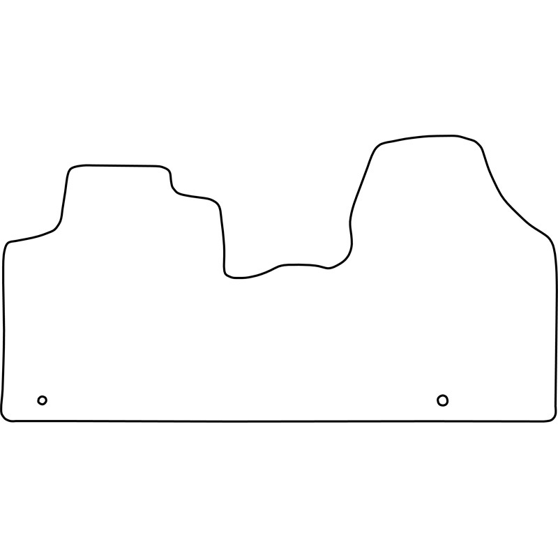 Set de tapis de sol en velours sur mesure pour Fiat Scudo 2011-2016