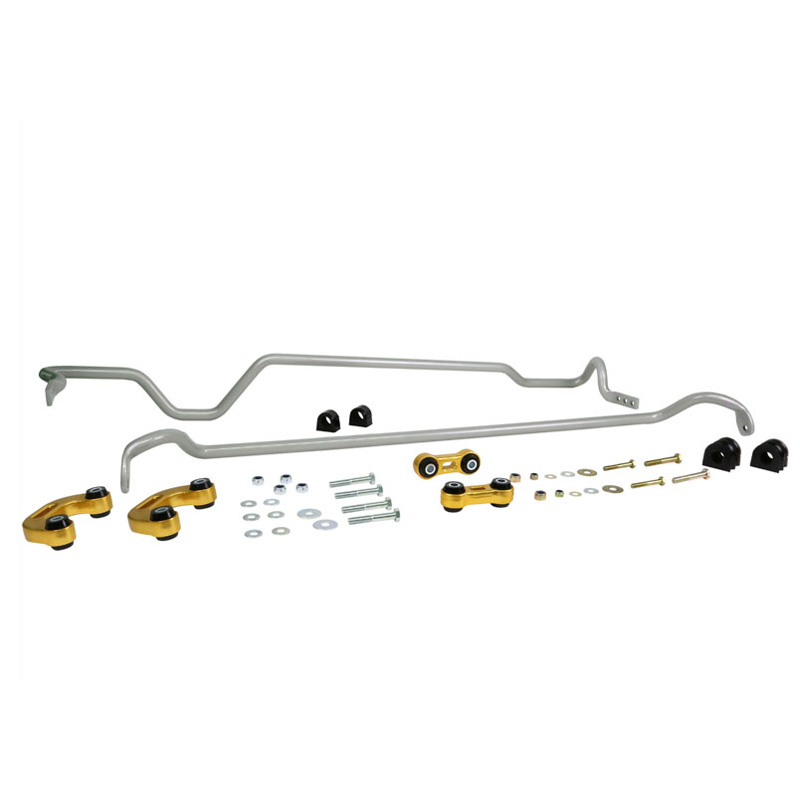 Whiteline Kit de barre stabilisatrice avant et arrière sur mesure pour Subaru Forester SF 2.0 16V 4WD/2.0 S Turbo 4WD/2.5 Turbo 4WD 1997-2002