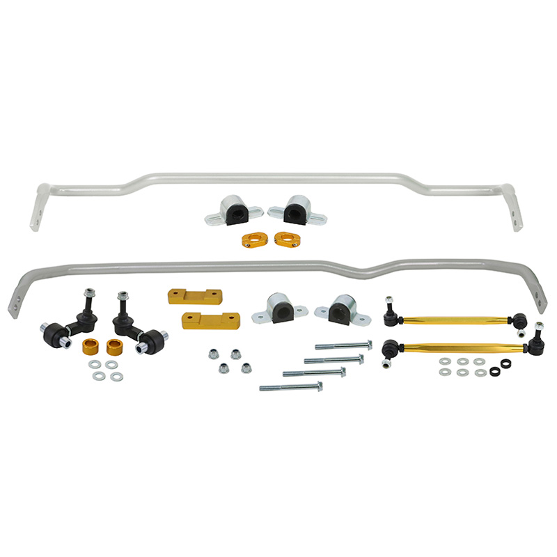 Whiteline Kit de barre stabilisatrice avant et arrière sur mesure pour Audi A3/TT / Seat Leon / Skoda Octavia III / Volkswagen Golf Sportsvan/Golf VII 2012- Exclusif 4x4