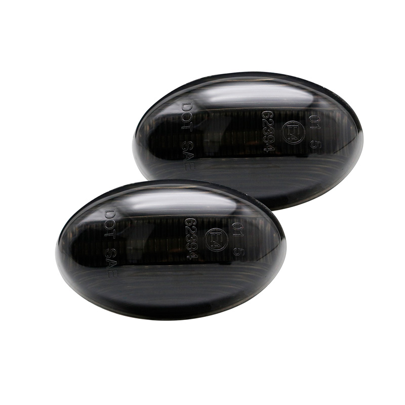 Set de Clignotants Latéraux LED sur mesure pour Mercedes Classe-A W168 / Vito W639 / Vito W447 / Citan W415 - Fumée - incl. Feux Dynamiques