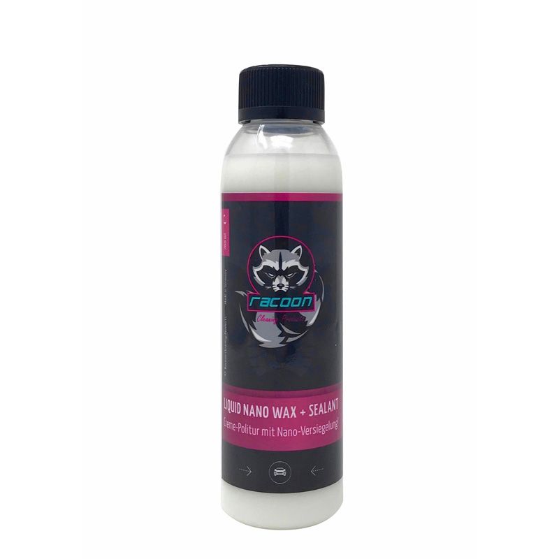 Racoon LIQUID NANO WAX + SEALANT Crème de polissage + Scellant - 200ml