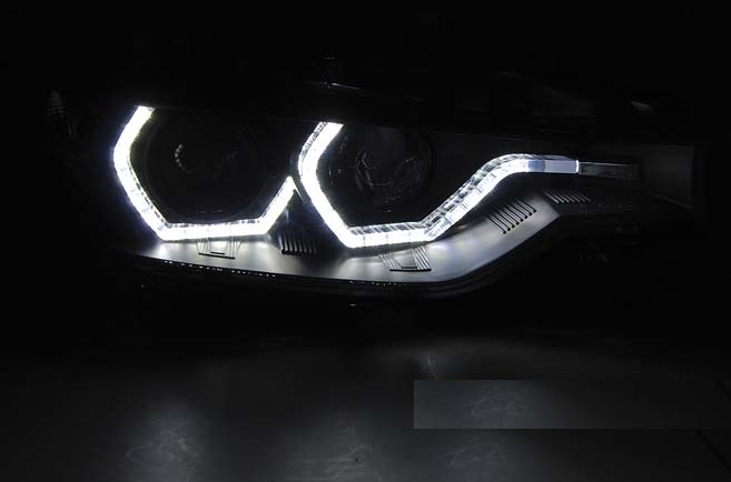 Headlights BMW 3-Serie F30/F31 XENON AFS  black