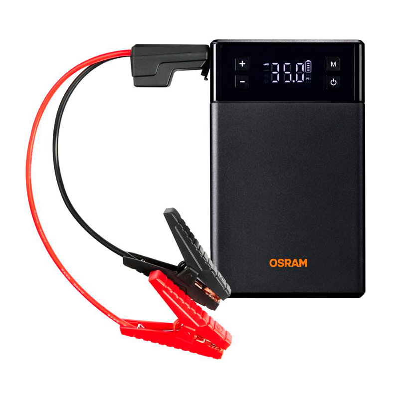 Osram BATTERYjumpstart 1000TI - Démarreur d'urgence/batterie externe portable avec gonfleur de pneus intégré