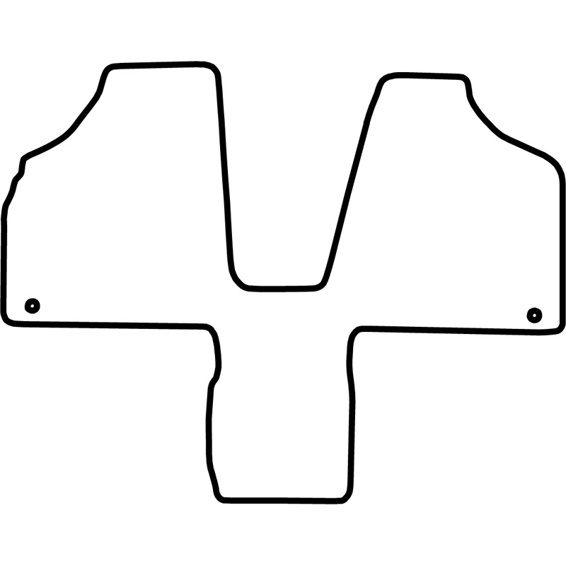 Set de tapis de sol sur mesure pour Kia Carnival 2006-2009 (seulement avant)