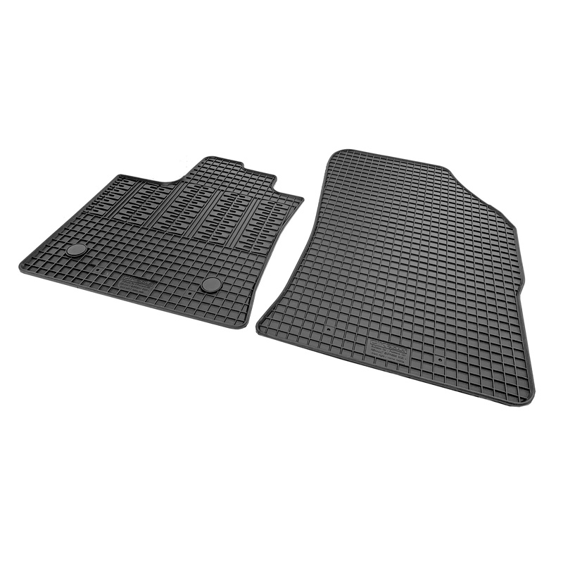 Set tapis de caoutchouc sur mesure pour Renault Express Cargo 2021- (2-pièces + points de fixage)