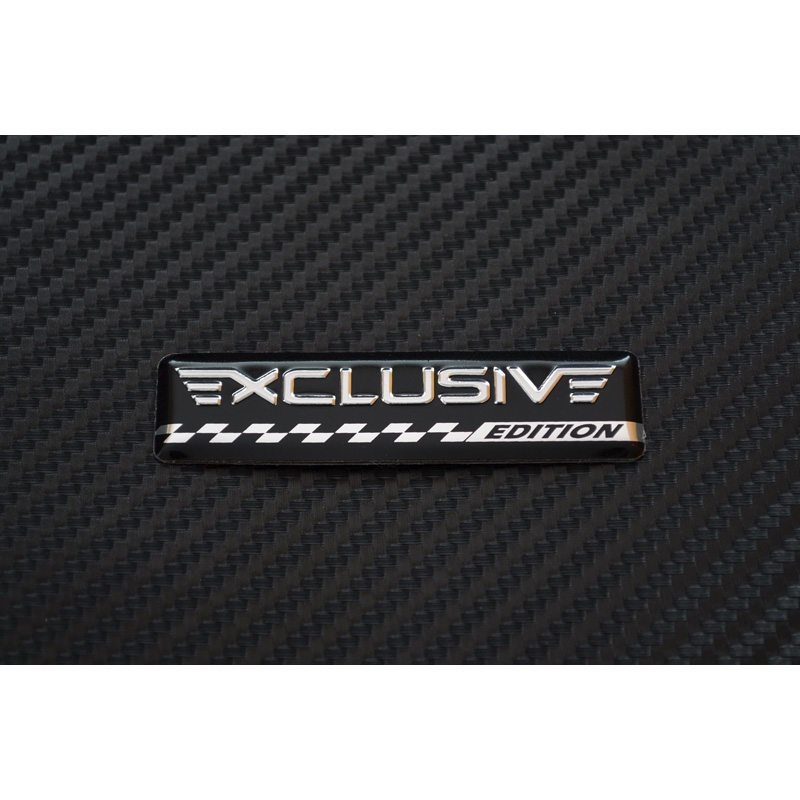 Emblème/Logo d'aluminium - EXCLUSIVE EDITION - 7x1,7cm