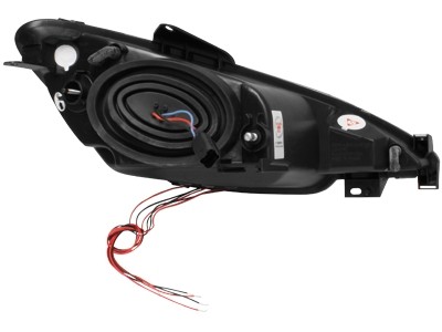 Phares Peugeot 206 02-.. / S16 99-.. Angel Eyes noire