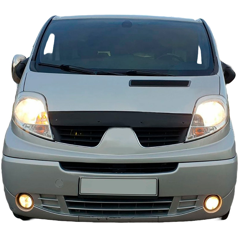 Protection du capot sur mesure pour Renault Trafic X83 01-2014 - Noir brillant