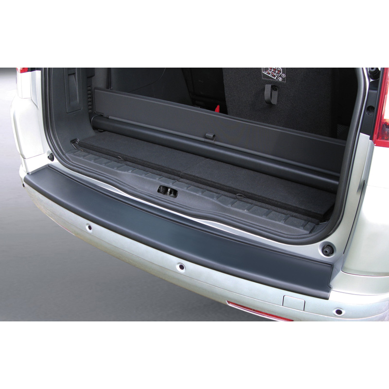 Protection de seuil arrière (ABS) sur mesure pour Citroën C4 Grand Picasso 7-pers. 2006-2013 Noir