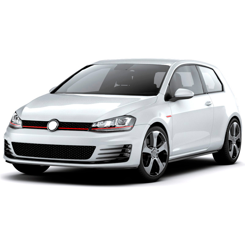 Jupes latérales sur mesure pour Volkswagen Golf VII 2012-2017 'GTi-Look' (PP)