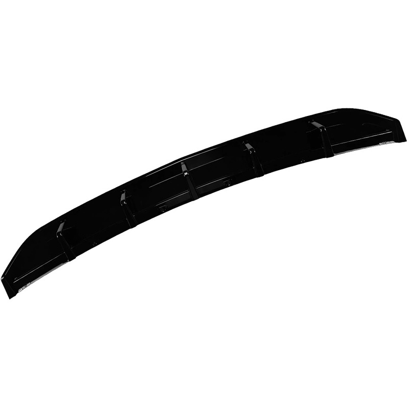 Jupe arrière (diffuseur) sur mesure pour Volkswagen Up! 2011-2016 excl. Facelift (ABS Noir luisant)